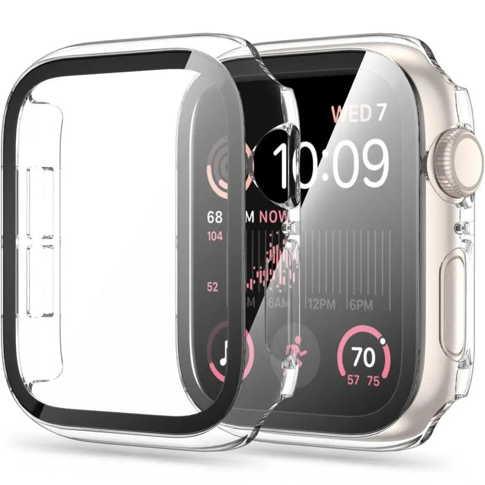 Tech-Protect Defense360 Case for Apple Watch 4 / 5 / 6 / SE (44mm) - Transparent - Cell phone cases