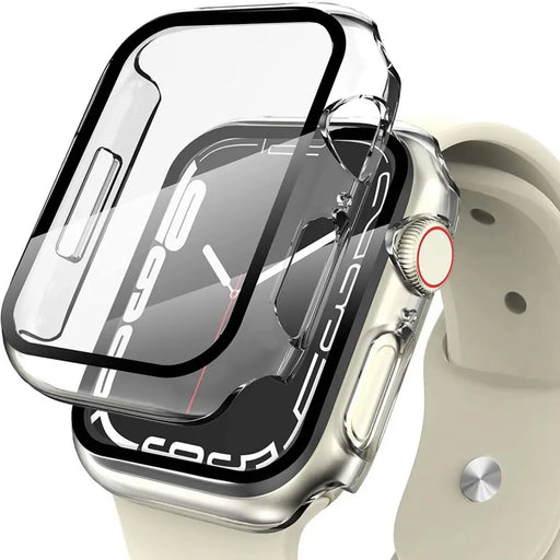 Tech-Protect Defense360 Case for Apple Watch 7 / 8 / 9 (41 mm) - Transparent - Cell phone cases and covers<<<HurtelXML