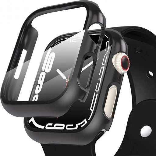 Tech-Protect Defense360 Case for Apple Watch 7 / 8 / 9 (41mm) - Black - Cell phone cases and covers<<<HurtelXML