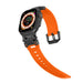 Tech-Protect Delta Pro Strap for Apple Watch 4 / 5 / 6 / 7 / 8 / 9 / SE / Ultra 1 / 2 (42/44/45/49 mm) - Orange-Black