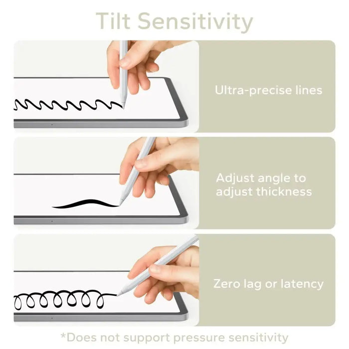 Tech-Protect Digital Magnetic Stylus Pen 3 Magnetic for iPad Tablet - White - Cell phone stylus pen<<<HurtelXML