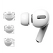 Tech-Protect Ear Tips for AirPods Pro 1/2 (3 Pack) - Black - Headphones and speakers<<<HurtelXML