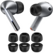 Tech-Protect Ear Tips for Samsung Galaxy Buds 3 Pro in sizes S / M / L - black (3 pcs.) - Headphones