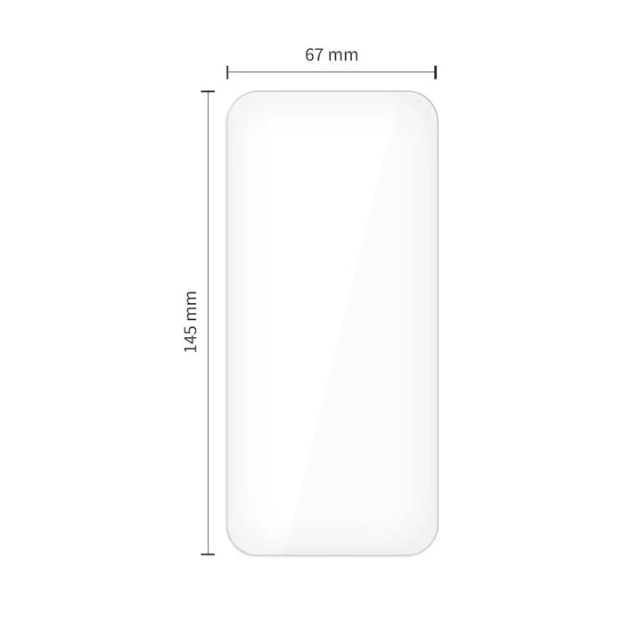 Tech-Protect Easy Set+ 3-pack tempered glass for iPhone 17 - transparent - Cell phone tempered glass<<<HurtelXML