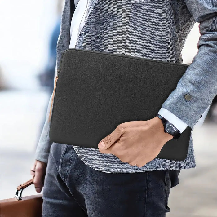 Tech-Protect Fleece Laptop Bag 13-14 - Black - Laptop bags<<<HurtelXML