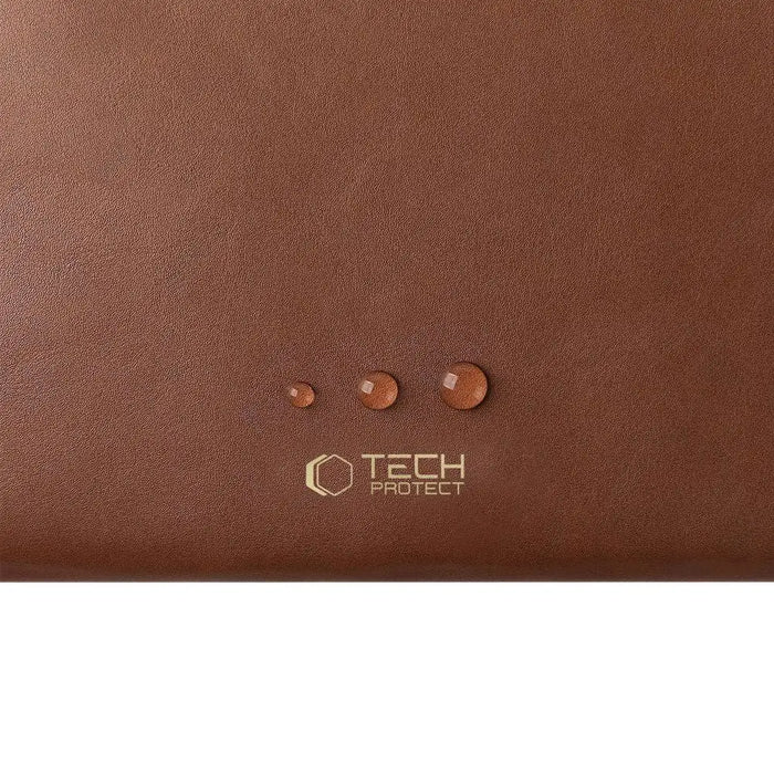 Tech-Protect Fleece Laptop Bag 13-14 - Brown - Laptop bags<<<HurtelXML