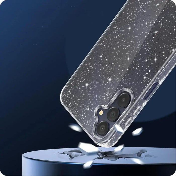 Tech-Protect FlexAir Case for Samsung Galaxy A35 5G - Clear-Glitter - Cell phone cases and covers<<<HurtelXML