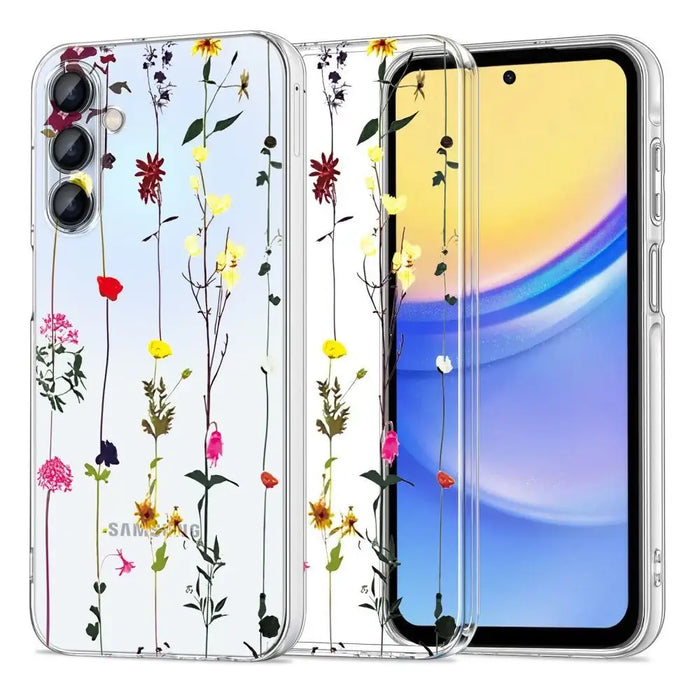Tech-Protect FlexAir+ Case for Samsung Galaxy A55 5G - Colorful Flowers - Cell phone cases and covers<<<HurtelXML
