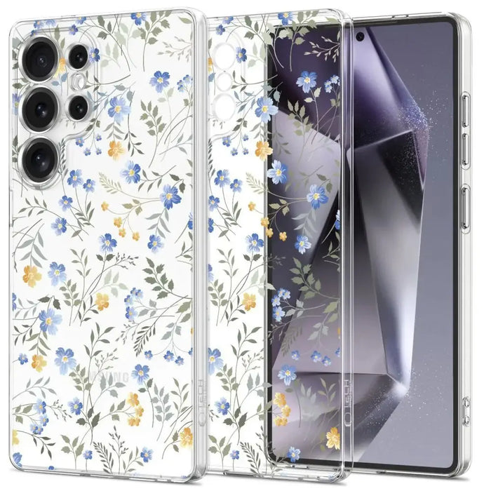 Tech-Protect FlexAir Case for Samsung Galaxy S25 Ultra - Daisies with Leaves - Cell phone cases and covers<<<HurtelXML