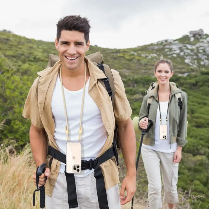 Tech-Protect FlexAir Chain MagSafe iPhone 16e Case - Black/Beige - Cell phone cases and covers<<<HurtelXML