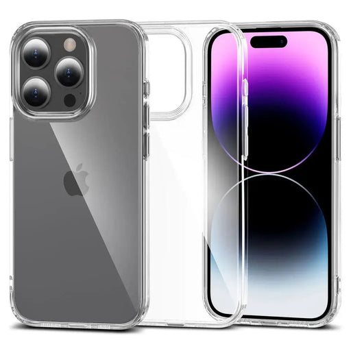 Tech-Protect FlexAir Hybrid Case for iPhone 15 Pro - Clear - Cell phone cases and covers<<<HurtelXML
