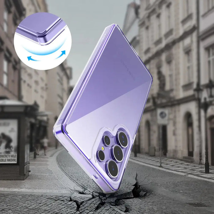 Tech-Protect Flexair Hybrid Case for Samsung Galaxy S25 Ultra - Clear - Cell phone cases and covers<<<HurtelXML