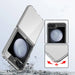 Tech-Protect FlexAir Hybrid Case for Samsung Galaxy Z Flip 6 / 7 FE - Transparent - Cell phone cases