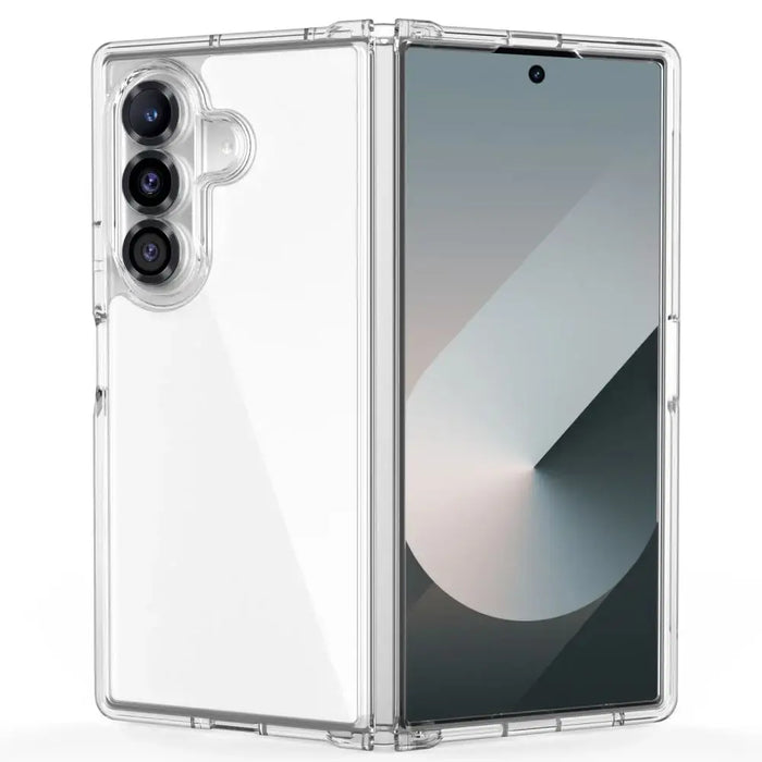 Tech-Protect FlexAir Hybrid Case for Samsung Galaxy Z Fold 7 - Transparent - Cell phone cases and covers<<<HurtelXML