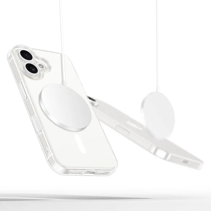 Tech-Protect Flexair Hybrid CC Magsafe iPhone 16 Case - Clear - Cell phone cases and covers<<<HurtelXML