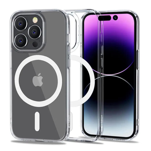 Tech-Protect FlexAir Hybrid MagSafe Case for iPhone 14 Pro Max - Clear - Cell phone cases and covers<<<HurtelXML