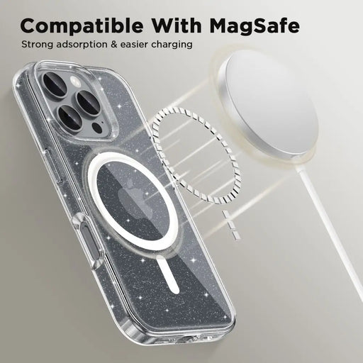 Tech-Protect FlexAir Hybrid MagSafe Case for iPhone 16 Pro Max - Clear - Cell phone cases and covers<<<HurtelXML