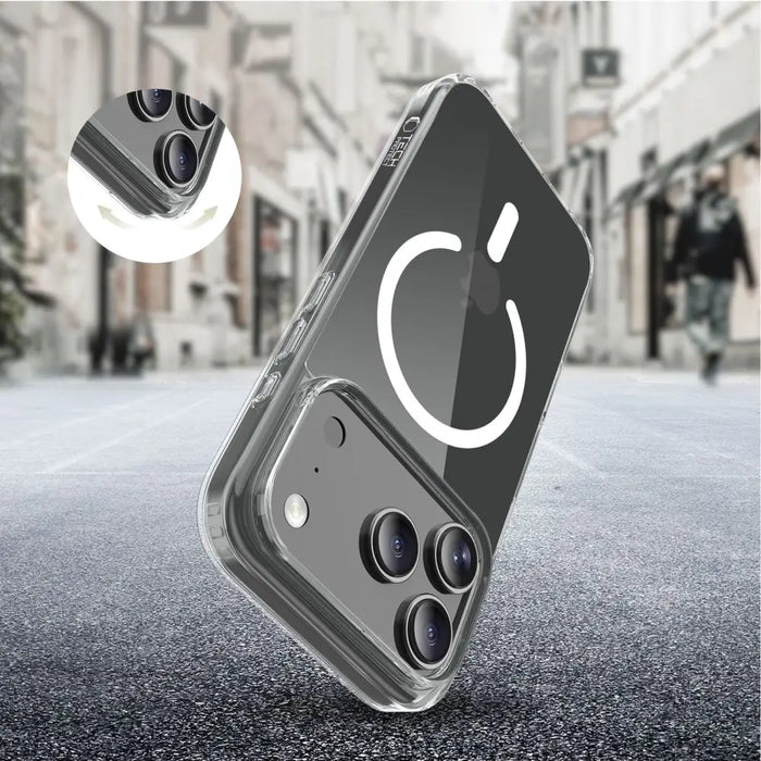 Tech-Protect FlexAir Hybrid MagSafe Case for iPhone 17 Pro Max - Clear - Cell phone cases and covers<<<HurtelXML