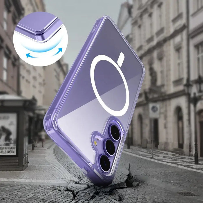 Tech-Protect FlexAir Hybrid MagSafe Case for Samsung Galaxy A56 5G - Transparent - Cell phone cases