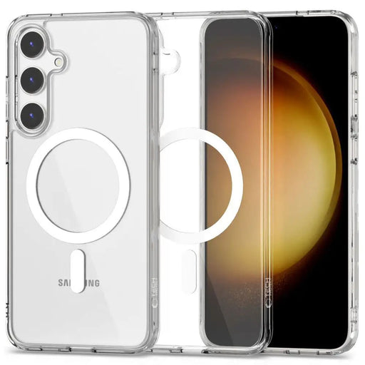 Tech-Protect FlexAir Hybrid MagSafe Case for Samsung Galaxy S24 FE - Transparent - Cell phone cases