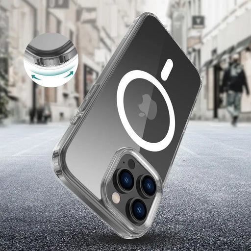 Tech-Protect FlexAir Hybrid MagSafe Case for Samsung Galaxy S24 FE - Transparent - Cell phone cases