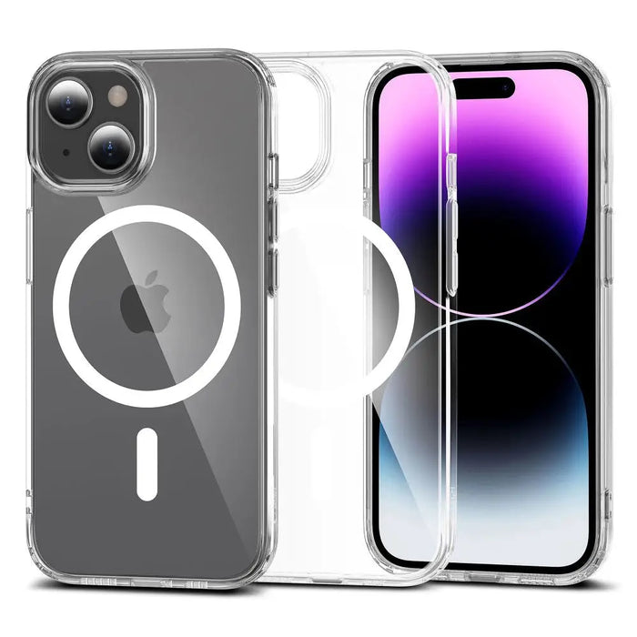 Tech-Protect FlexAir Hybrid MagSafe iPhone 15 Case - Clear - Cell phone cases and covers<<<HurtelXML