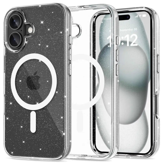 Tech-Protect FlexAir Hybrid MagSafe iPhone 16 Case - Clear - Cell phone cases and covers<<<HurtelXML