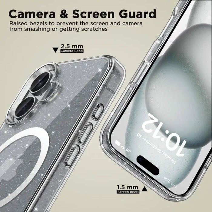 Tech-Protect FlexAir Hybrid MagSafe iPhone 16 Case - Clear - Cell phone cases and covers<<<HurtelXML