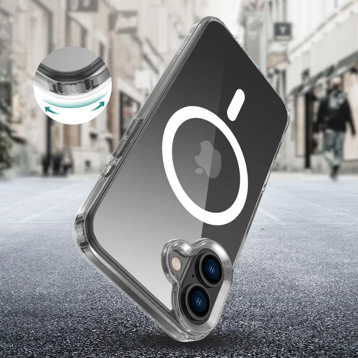 TECH-PROTECT FLEXAIR HYBRID MAGSAFE IPHONE 16 PLUS CLEAR - Cell phone cases and covers<<<HurtelXML