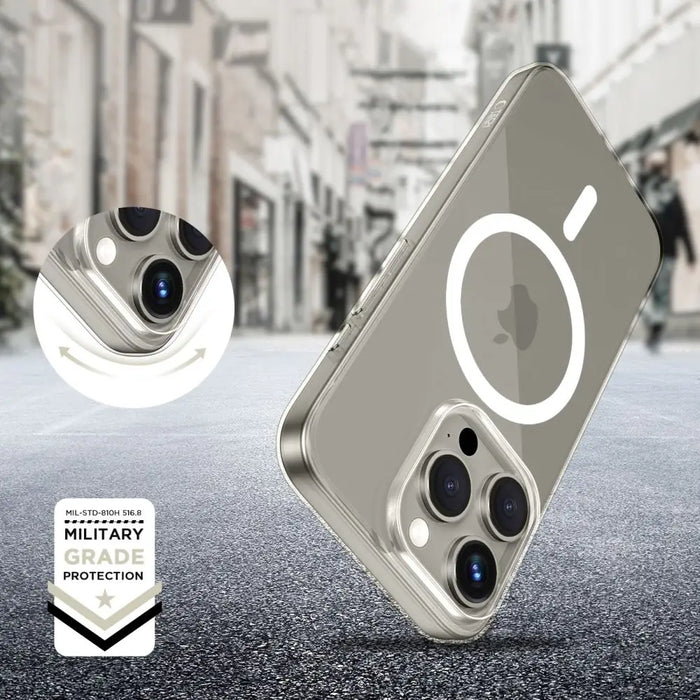 Tech-Protect FlexAir MagSafe Case for iPhone 15 Pro - Clear - Cell phone cases and covers<<<HurtelXML