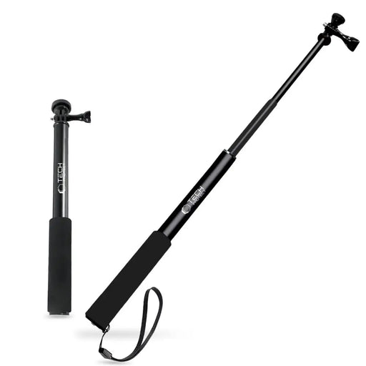 Tech-Protect GA100 Monopad & Selfie Stick for GoPro / DJI - Black - Cell phone holders<<<HurtelXML