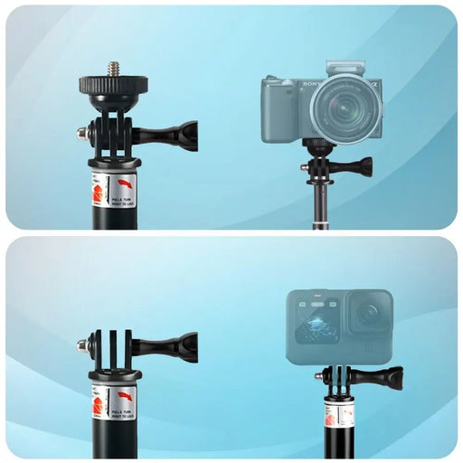 Tech-Protect GA100 Monopad & Selfie Stick for GoPro / DJI - Black - Cell phone holders<<<HurtelXML