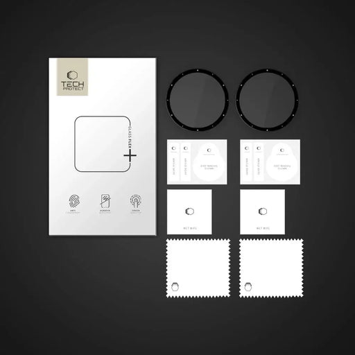 Tech-Protect Glass Flex+ 2-pack hybrid glass for Garmin Venu 3 - black - Cell phone tempered glass<<<HurtelXML