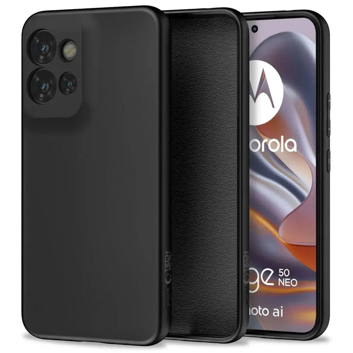 Tech-Protect Icon case for Motorola Edge 50 Neo - black - Cell phone cases and covers<<<HurtelXML