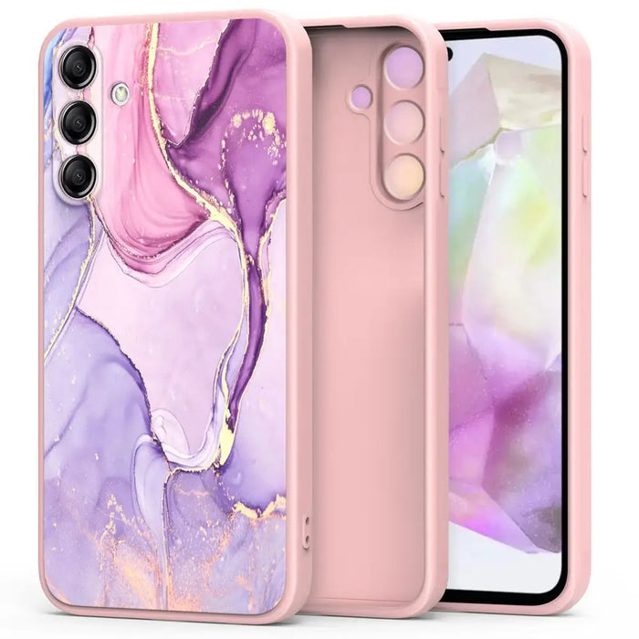 Tech-Protect Icon Case for Samsung Galaxy A35 5G - Pink and Purple - Cell phone cases and covers<<<HurtelXML