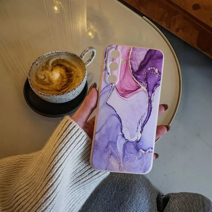 Tech-Protect Icon Case for Samsung Galaxy A55 5G - Pink and Purple - Cell phone cases and covers<<<HurtelXML