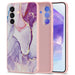 Tech-Protect Icon Case for Samsung Galaxy A56 5G - Marble - Pink - Cell phone cases and covers<<<HurtelXML