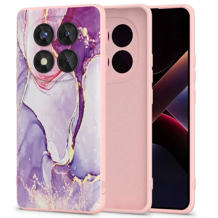 Tech-Protect Icon Case for Xiaomi Redmi Note 14 Pro 5G / Poco X7 5G - Lavender - Cell phone cases and covers<<<HurtelXML