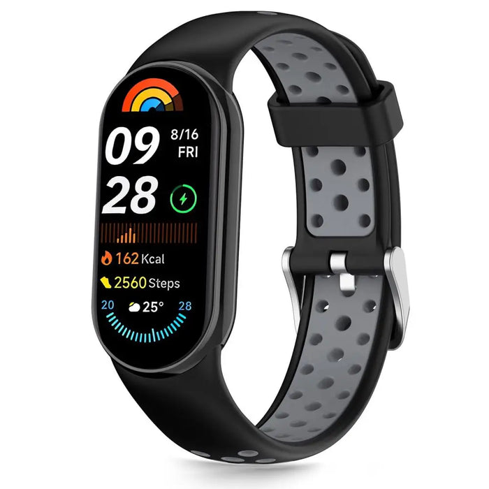 Tech-Protect IconBand Air Strap for Xiaomi Smart Band 8 / 9 / 10 / NFC - Black and Gray - Other cell phone
