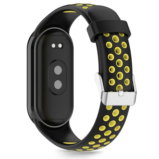 Tech-Protect IconBand Air Strap for Xiaomi Smart Band 8 / 9 / 10 / NFC - Black and Yellow - Other cell phone