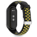 Tech-Protect IconBand Air Strap for Xiaomi Smart Band 8 / 9 / 10 / NFC - Black and Yellow - Other cell phone