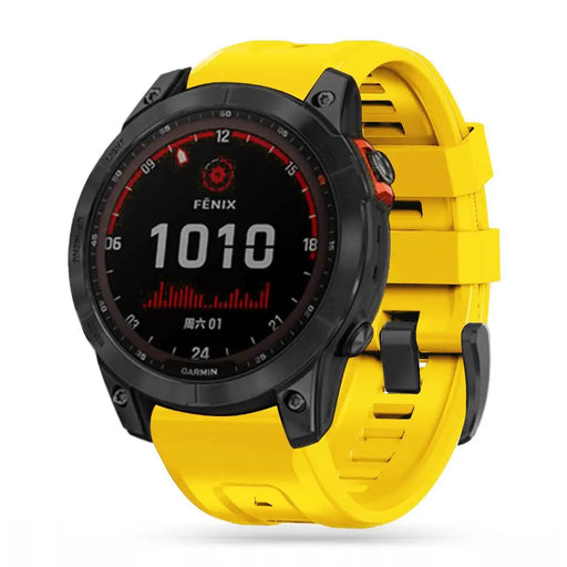 Tech-Protect IconBand for Garmin Fenix 5 / 6 / 6 Pro / 7 - Yellow - Other cell phone equipment<<<HurtelXML