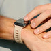 Tech-Protect IconBand Line Strap for Apple Watch 4 / 5 / 6 / 7 / 8 / 9 / SE / Ultra 1 / 2 (42/44/45/49 mm) - Navy Blue