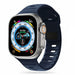 Tech-Protect IconBand Line Strap for Apple Watch 4 / 5 / 6 / 7 / 8 / 9 / SE / Ultra 1 / 2 (42/44/45/49 mm) - Navy Blue
