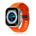 Tech-Protect IconBand Line Strap for Apple Watch 4 / 5 / 6 / 7 / 8 / 9 / SE / Ultra 1 / 2 (42/44/45/49 mm) - Orange