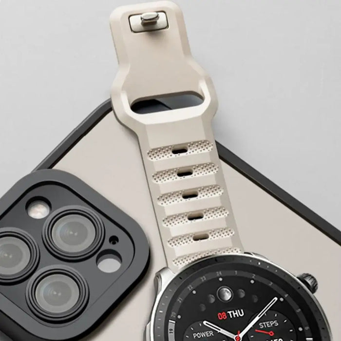 Tech-Protect IconBand Line Strap for Samsung Galaxy Watch 4 / 5 / 5 Pro / 6 / 7 / FE - Navy Blue - Other cell phone