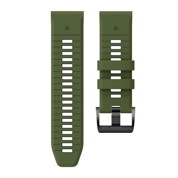 Tech-Protect IconBand Pro Strap for Garmin Fenix 3 / 5X / 3HR / 5X Plus / 6X / 6X Pro / 7X - Dark Green/Black - Other