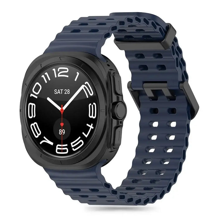Tech-Protect IconBand Pro Strap for Samsung Galaxy Watch Ultra (47mm) - Navy Blue - Other cell phone