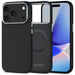 Tech-Protect Ion Carbon MagSafe case for iPhone 17 Pro - black and silver - Cell phone cases and covers<<<HurtelXML