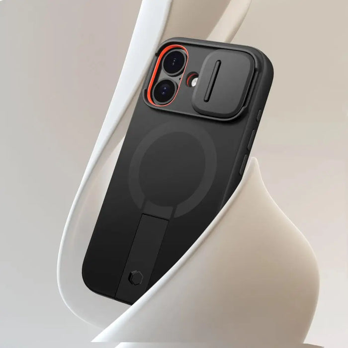 Tech-Protect Kevlar Aura MagSafe Case for iPhone 17 - Black - Cell phone cases and covers<<<HurtelXML